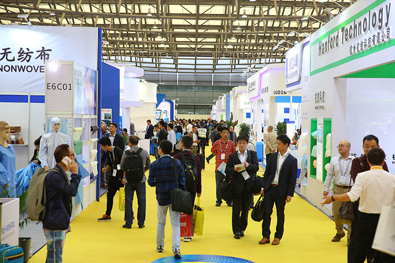 产业用及无纺布展现场图片